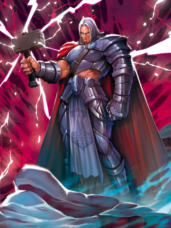 Ilustración de la baraja Valhalla Def